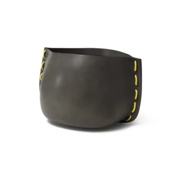 Stitch 125 Plant Pot Studio - Natural / Yellow / Rope