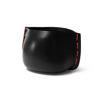 Stitch 125 Plant Pot Studio - Graphite / Red / Rope