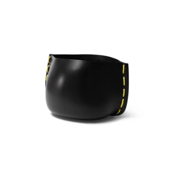 Stitch 75 Plant Pot Studio - Graphite / Yellow / Rope