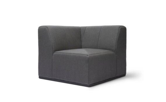Connect C37 Modular Sofa - Flanelle by Blinde Design