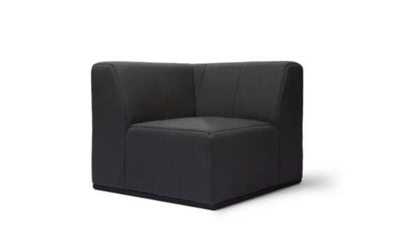 Connect C37 Modular Sofa - Sooty by Blinde Design