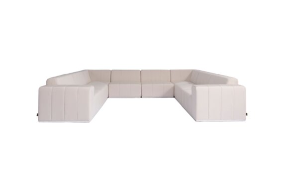 Connect Modular 8 U-Sofa Sectional Modular Sofa - Canvas by Blinde Design