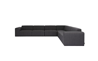 Connect Modular 6 L-Sectional Modular Sofa - Studio Image by Blinde Design