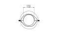 Stitch 50 Planter - Technical Drawing / Top by Blinde Design