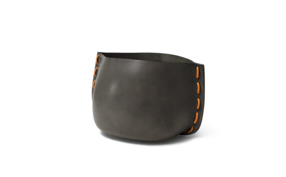 Stitch 50 Planter - Natural / Orange by Blinde Design