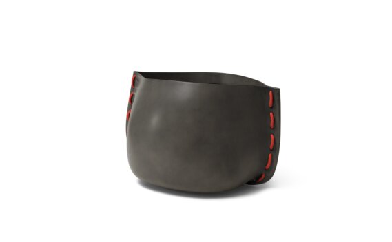 Stitch 50 Planter - Natural / Red by Blinde Design